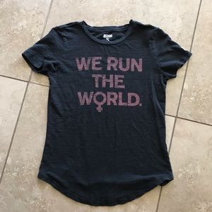 American Eagle Tailgate Feminist Graphic Tee